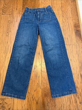Madewell Women’s Perfect Vintage Wide Leg Jeans, Sz 24
